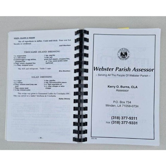 North Acres Baptist Church Tastes From The Country Cookbook Minden Louisiana - Picture 10 of 16